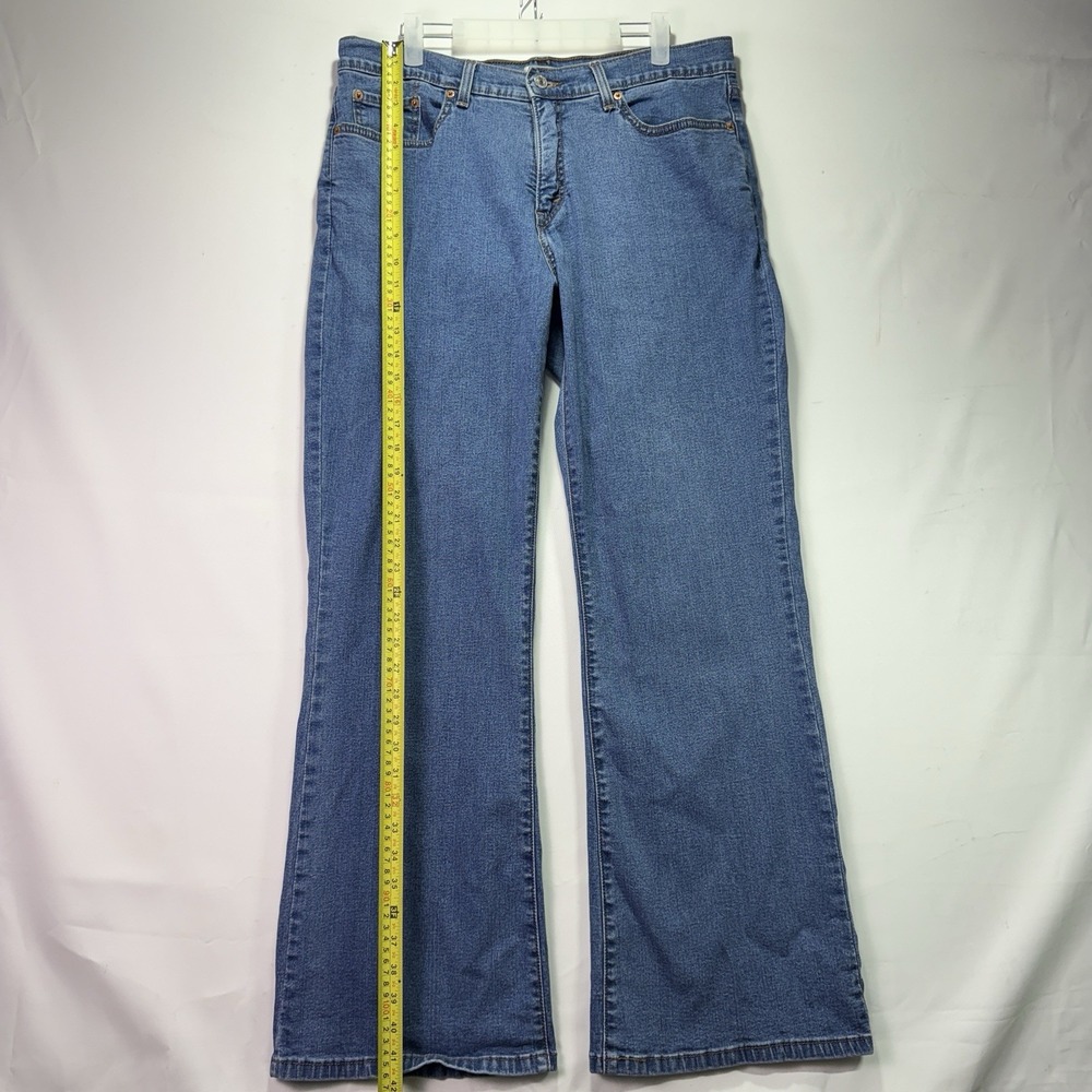 Levi's 512 Jeans Women's Size 18M Straight Blue Denim - Picture 7 of 11